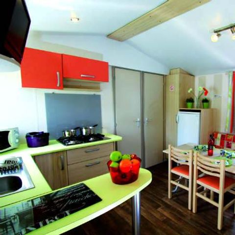 Mobile home 6 persons - 2 bedrooms with TV