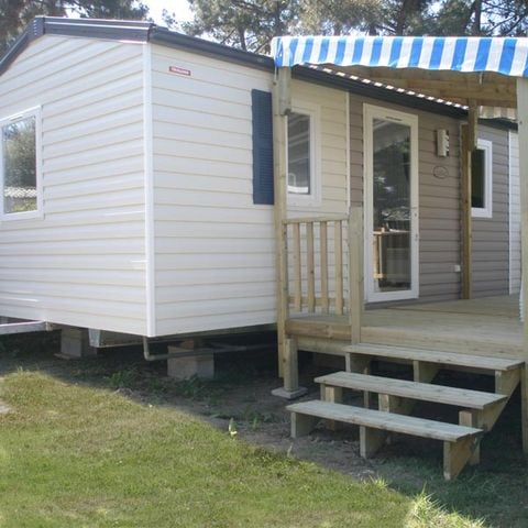 Mobilhome 6 personnes - Mobil Home 3 ch 6 pl Terrasse semi-couverte TV sans Clim