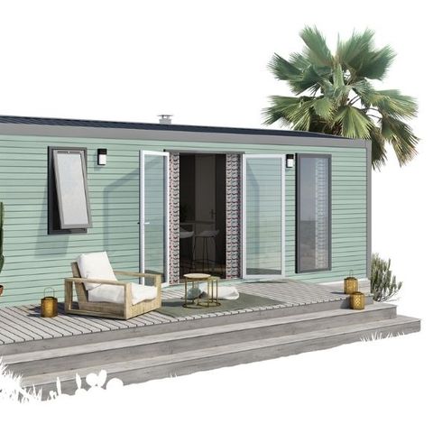 MOBILHOME 6 personnes - Mobil-home Mahana 6 personnes 3 chambres 33m²