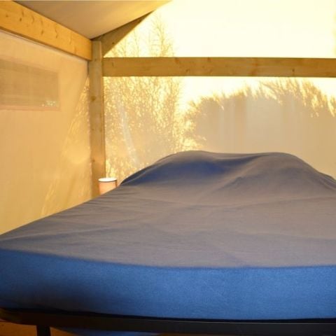 Glampingtent 4 personen - Junior bungalowtent 4 personen 2 kamers 17m² - zonder sanitair
