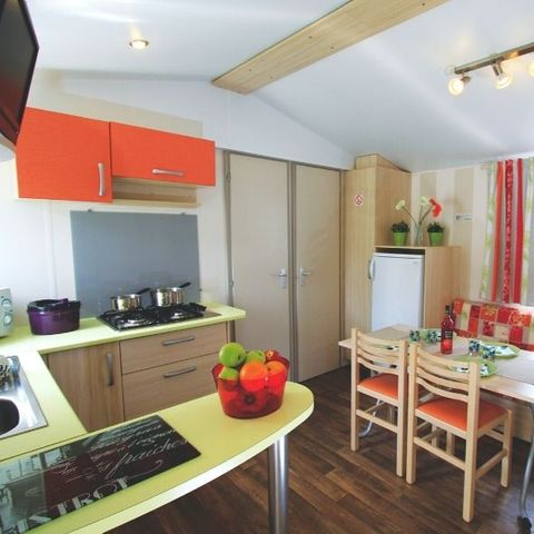Mobilheim 6 personen - Mobilheim Evasion 6 Personen 2 Zimmer 28m²