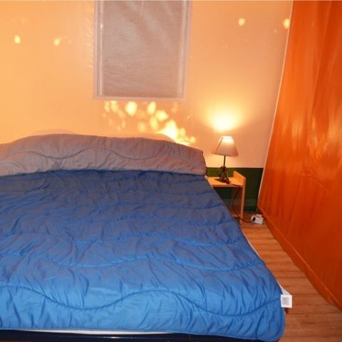 Bungalow toilé 5 personnes - Kiwi 2 chambres 25m² - sans sanitaires