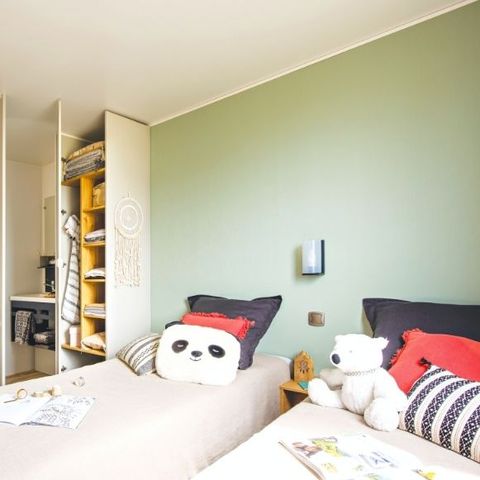 CASA MOBILE 6 persone -  Mahana 2 camere da letto 2 bagni 33m