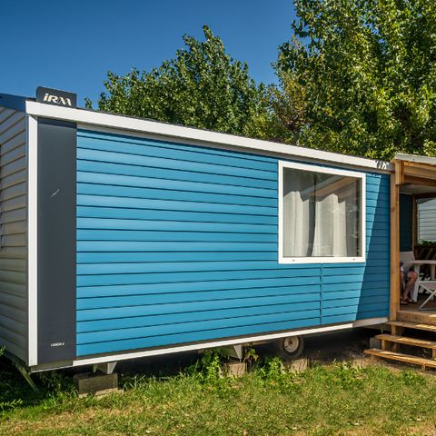 CASA MOBILE 5 persone - Seleziona TV Clim Plancha - 2 Camere da letto - 4 adulti + 1 bambino -10 anni