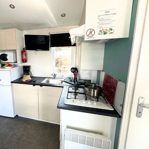 Mobilheim 6 Personen - Select TV Clim Plancha - 3 Zimmer - 6 Personen