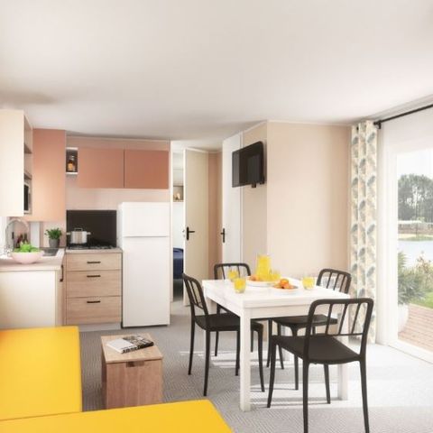 Mobilheim 8 personen - Mobilheim Confort+ 8 Personen 4 Schlafzimmer 2 Bäder