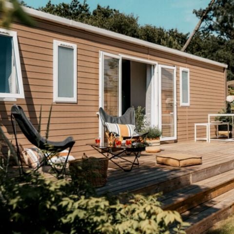 Mobilhome 8 personnes - Confort+ - 4 chambres - 2 salles de bain 40 m²