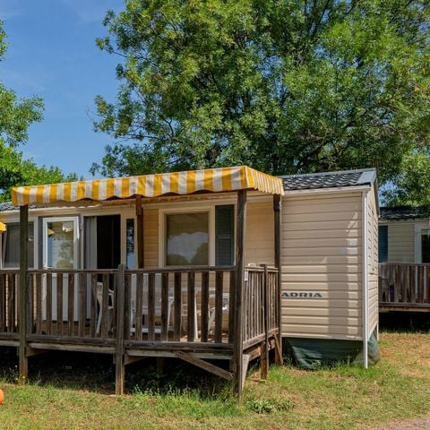 Mobile home 6 persons - Mobile-home | Comfort | 3 Bedrooms | 6 Pers. | Raised terrace | Air conditioning