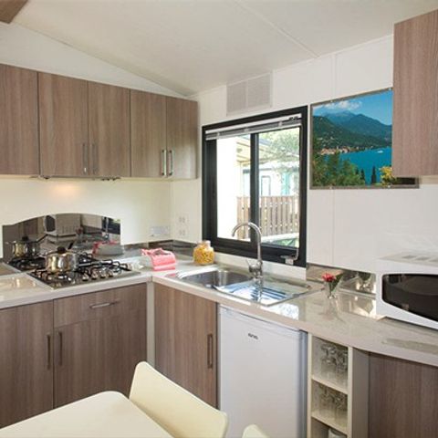 MOBILHOME 4 personas - Mobil-home | Confort XL | 2 Dormitorios | 4 Pers. | Terraza elevada | Aire acondicionado.