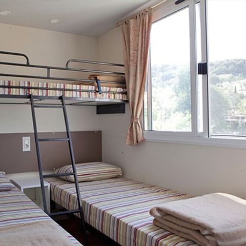 MOBILHOME 4 personas - Mobil-home | Confort XL | 2 Dormitorios | 4 Pers. | Terraza elevada | Aire acondicionado.