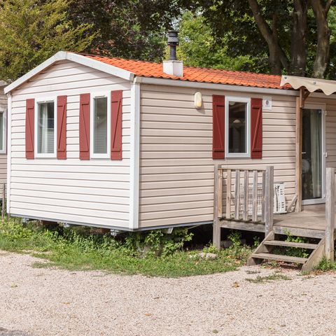 MOBILE HOME 6 people - Mobile home | Comfort XL | 3 Bedrooms | 6 Pers. | Raised terrace | Air conditioning
