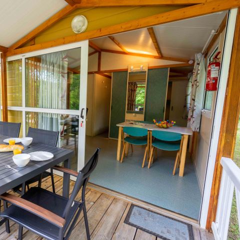 Chalet 5 persons - Standard 25m² - 2 bedrooms - Terrace
