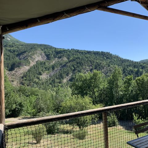 LODGE 4 persone - Cabane Lodge sur pilotis 34m² 2 camere + terrazza