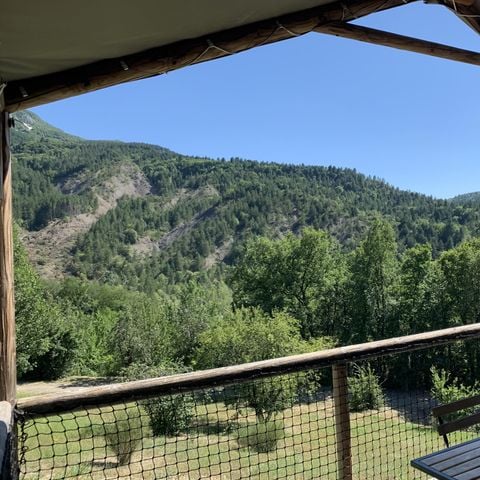 Lodge 4 personen - Cabane Lodge sur pilotis 34m² 2 kamers + terras