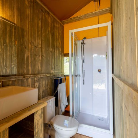 Tent 4 persons - Lodge Premium 27m² - 2 bedrooms - 16m² terrace