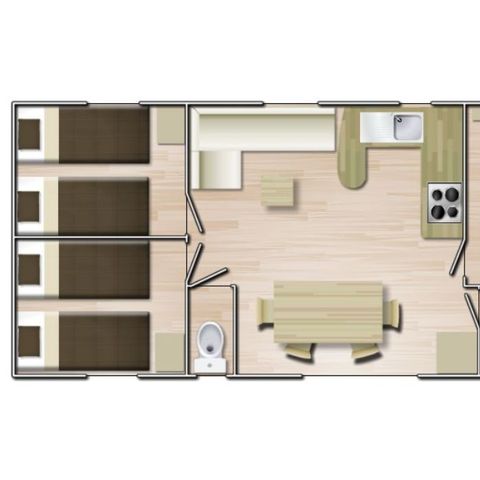 BUNGALOW 8 personnes - Super Cordelia