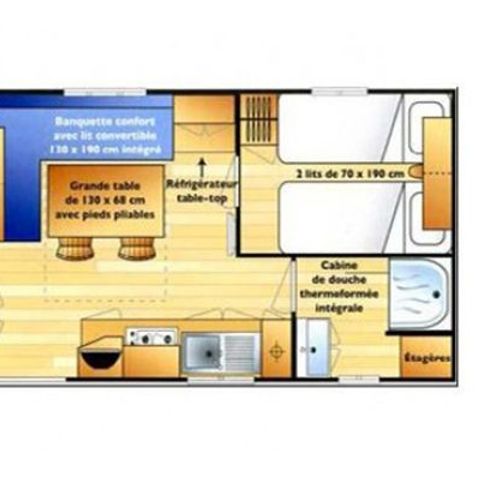 MOBILHOME 6 personnes - Wyoming 2