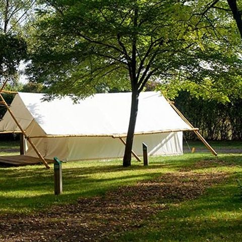 Tenda 5 persone - Tenda da trapper (senza servizi igienici)