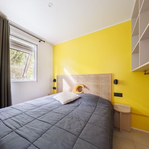 Mobilheim 4 personen - Premium-Ferienhaus mit - 2 Schlafzimmern - Und Klimaanlage