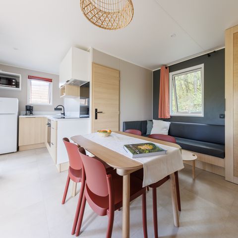 Mobilhome 4 personnes - Cottage Premium - 2 chambres avec Climatisation