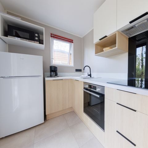 Mobilhome 4 personnes - Cottage Premium - 2 chambres avec Climatisation