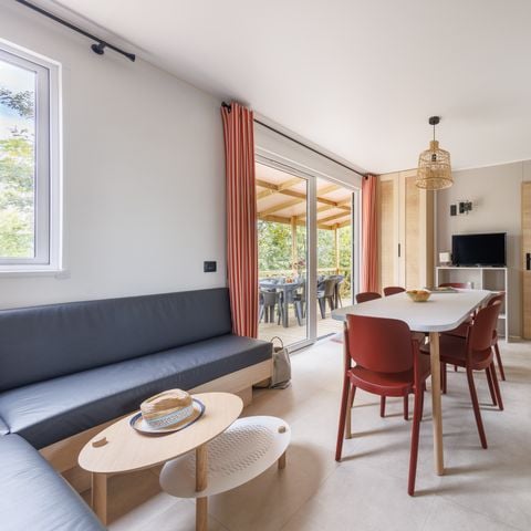 Mobilheim 6 personen - Premium-Ferienhaus mit - 3 Schlafzimmern - Und Klimaanlage