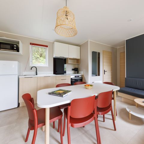 Mobilheim 6 personen - Premium-Ferienhaus mit - 3 Schlafzimmern - Und Klimaanlage