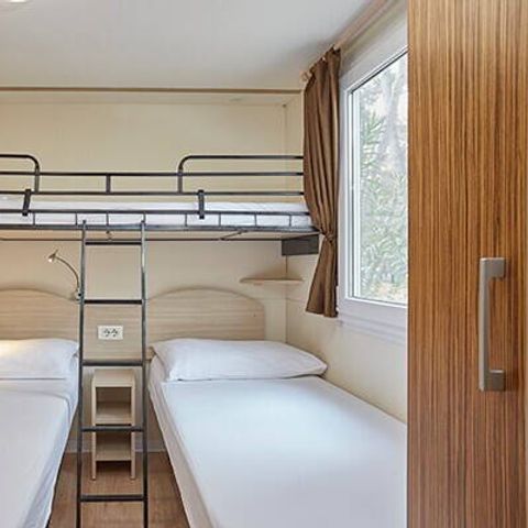 Mobile home 6 persons - Mobile-home | Comfort | 2 Bedrooms | 4/6 Pers. | Single terrace