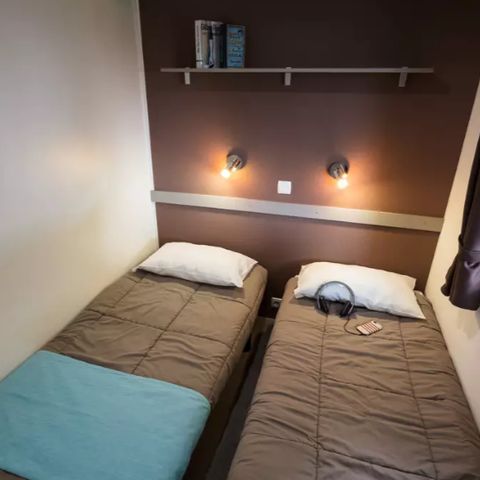 Mobile home 6 persons - Mobile-home | Comfort | 3 Bedrooms | 6 Pers. | Raised terrace