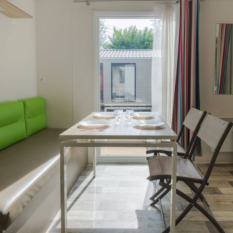 Mobile home 6 persons - Mobile-home | Comfort | 2 Bedrooms | 4/6 Pers. | Single terrace | Air-con.