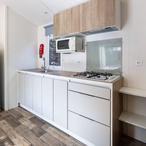 Stacaravan 6 personen - Mobile-home | Comfort | 2 Slaapkamers | 4/6 Pers. | Single terras | Air-con.