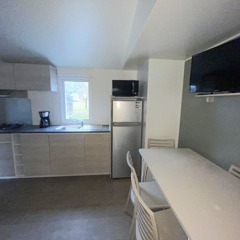 Stacaravan 4 personen - Stacaravan Ciela Confort - 2 slaapkamers - 2 badkamers - Uitzicht op het meer