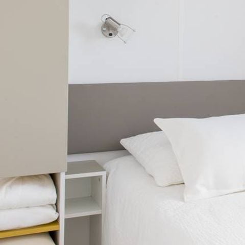 Stacaravan 4 personen - Comfort Plus - 2 slaapkamers