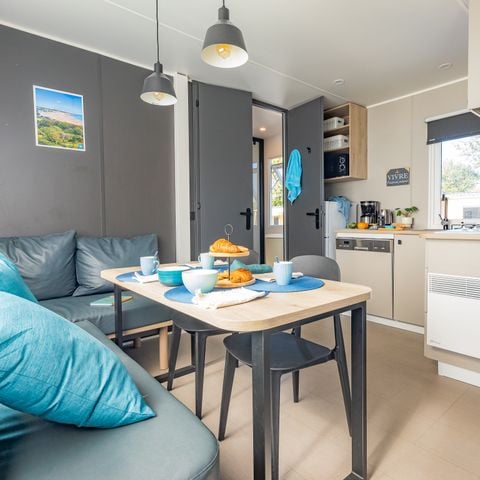 MOBILHOME 5 personnes - Mobil-home Cosy LV Plancha - 2 ch - 4 ad + 1 enf - 12 ans