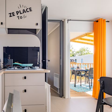 Mobile home 5 persons - Mobile-home Cosy LV Plancha - 2 bedrooms - 4 adults + 1 child - 12 years