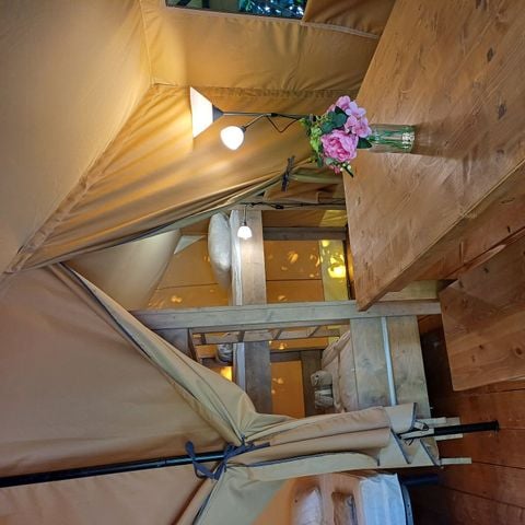 CANVAS AND WOOD TENT 5 people - Ecolodge