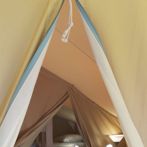 TIENDA DE LONA Y MADERA 5 personas - Ecolodge