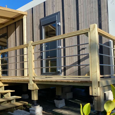 MOBILHOME 4 personnes - Mobile home "PREMIUM" OTELLO 2, 2 chambres, 2 salles de bains (2021)