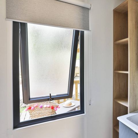 BUNGALOW 6 personnes - Mobil-home | Premium | 3 Ch. | 6 Pers. | Terrasse surélevée | 2 SDB