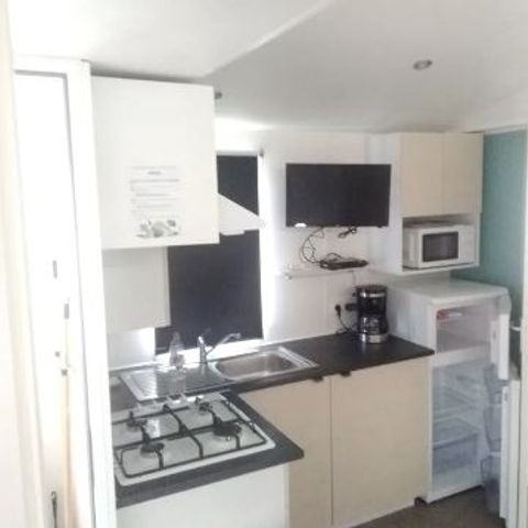 Mobilheim 4 Personen - GROSSER KOMFORT - TV - BBQ