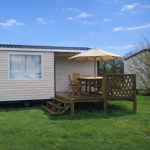 Stacaravan 4 personen - Grand Confort 2 slaapkamers