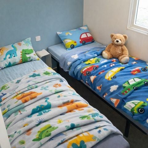 Stacaravan 4 personen - Grand Confort 2 slaapkamers