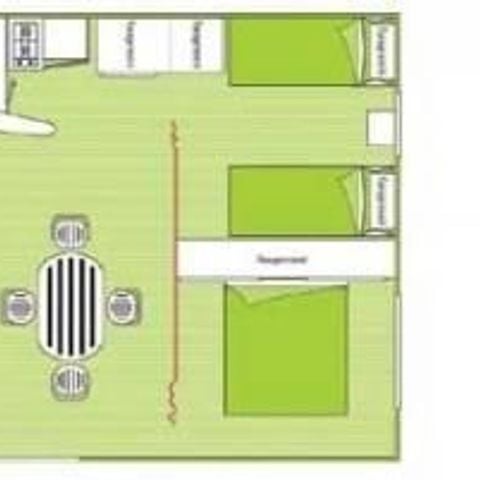 TENT 5 people - Cyrus 2 bedrooms