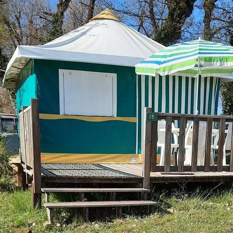Glampingtent 4 personen - Zonder sanitair