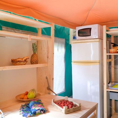 TIENDA DE CAMPAÑA 4 personas - Estándar del Caribe (sin instalaciones sanitarias)