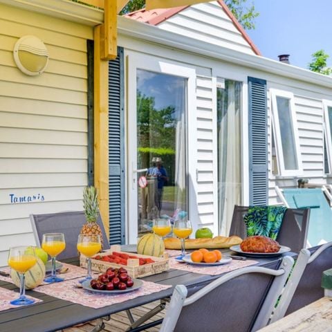 MOBILHOME 6 personnes - Mobil-home Confort 34m² / 3 chambres - Terrasse 6 pers