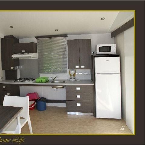 BUNGALOW 4 personnes - Mobil-home 34m² / 2 chambres - Terrasse (adapté personne à mobilité réduite) Vue Loire 4 pers