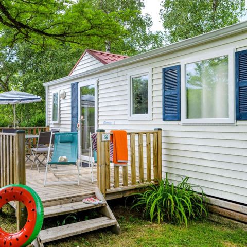 Mobilheim 4 Personen - 2 Zimmer - Terrasse (PMR)