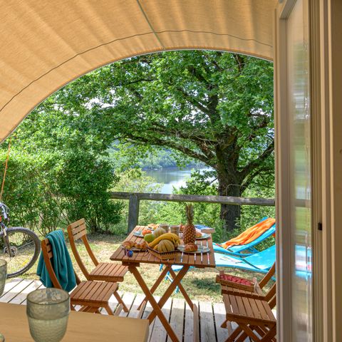 TENTE 4 personnes - Coco Sweet 2 chambres/ sans sanitaires + Terrasse couverte 2/4 pers