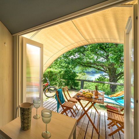 TENDA DA CAMPEGGIO 4 persone - Coco Sweet 2 camere/ senza bagno + terrazza coperta 2/4 pers.